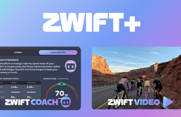 Zwift presenta su mayor evolución hasta la fecha con un entrenador inteligente y rutas reales en vídeo