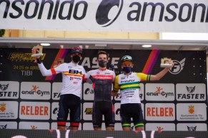 Valero protagoniza una remontada épica, Thomas Griot y Bec McConnell ganan el Superprestigio MTB Tibi 2021