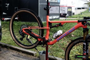 Maxime Marotte competes with an unveiled new Santa Cruz model
