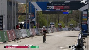 Loana Lecomte, con 21 años, domina y gana la Copa del Mundo Albstadt XCO 2021