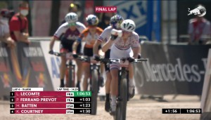 Loana Lecomte, con 21 años, domina y gana la Copa del Mundo Albstadt XCO 2021