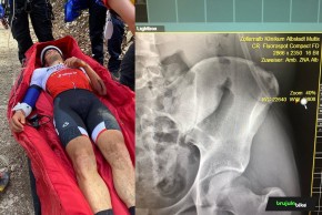 Filippo Colombo finished the World Cup in Albstadt in the hospital