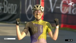 Haley Batten surprises and wins the Short Track in Nove Mesto