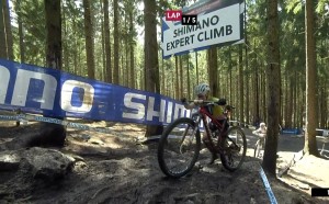 Loana Lecomte's impressive victory at the Nove Mesto XCO World Cup