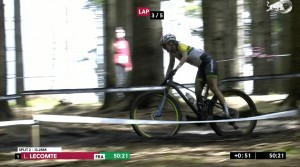 Loana Lecomte's impressive victory at the Nove Mesto XCO World Cup