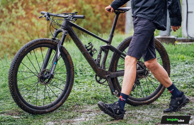 Tom Pidcock S Bmc Fourstroke At The Nove Mesto World Cup