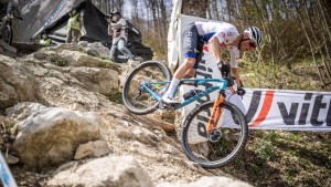 Limited edition of Mathieu Van der Poel's Canyon Lux CF SLX for sale