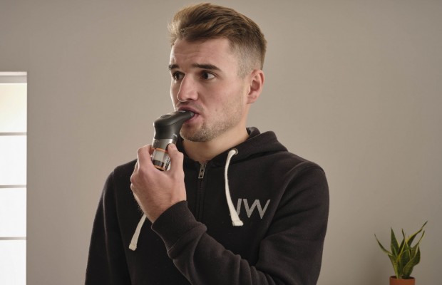 Diaphragm training with POWERbreathe