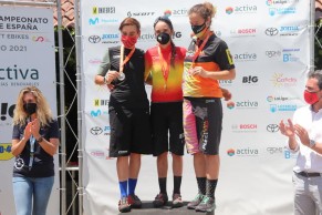 Alberto Mingorance y Rocío García se convierten en los primeros Campeones de España de eMTB