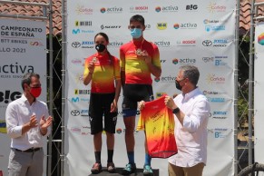 Alberto Mingorance y Rocío García se convierten en los primeros Campeones de España de eMTB