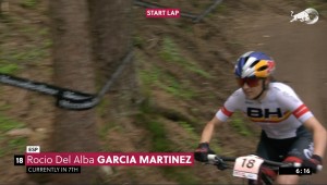Loana Lecomte continues on another level and wins the XCO World Cup in Leogang
