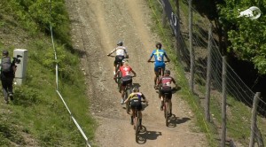 Loana Lecomte continues on another level and wins the XCO World Cup in Leogang