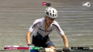Loana Lecomte continues on another level and wins the XCO World Cup in Leogang