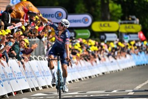 History of the Tour de France: Van der Poel wins stage two and takes the lead