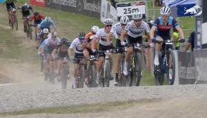 Mathias Fluckiger still dominates and wins the Les Gets Short Track