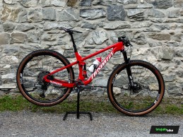 The Thömus Lightrider with which Mathias Flückiger won the Les Gets World Cup