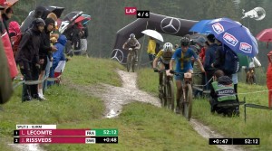 Loana Lecomte wins a difficult XCO World Cup in Les Gets