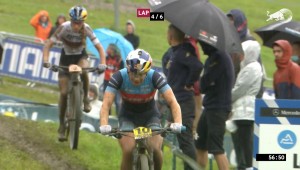 Loana Lecomte wins a difficult XCO World Cup in Les Gets