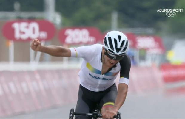 Richard Carapaz is the new Olympic road cycling champion