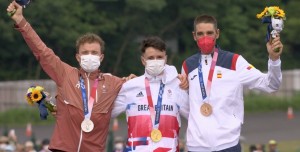 Tom Pidcock wins the gold medal and changes MTB forever. Flueckiger takes the silver and David Valero the bronze