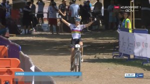 Pauline Ferrand Prevot wins 2021 European Championship and retains her title