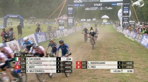 Sina Frei gana al sprint el primer Campeonato del Mundo de Short Track