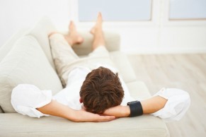 Ciclista con sobrepeso