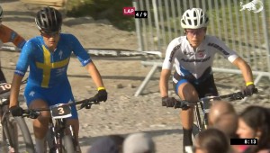 Jenny Rissveds wins the 2021 Lenzerheide Short Track