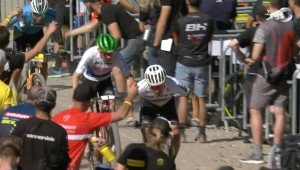 Koretzky's exhibition to win the 2021 XCO World Cup in Lenzerheide