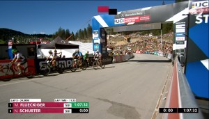 Koretzky's exhibition to win the 2021 XCO World Cup in Lenzerheide