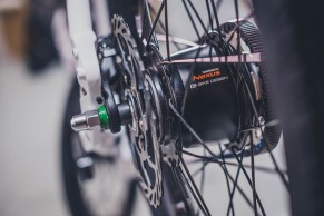 cambio integrado en eBike Panot