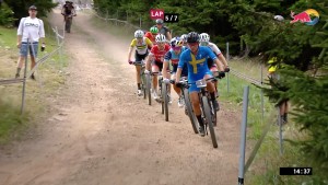 Evie Richards shows her power again to win the 2021 Snowshoe 2021 Short Track