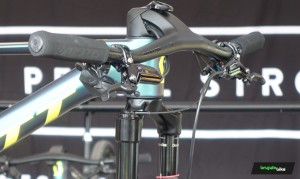 Nino Schurter uses SRAM prototype brakes in the Snowshoe World Cup