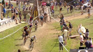 Blevins wins at home and takes the victory in the 2021 Snowshoe XCO World Cup