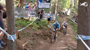 Blevins wins at home and takes the victory in the 2021 Snowshoe XCO World Cup