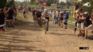 Blevins wins at home and takes the victory in the 2021 Snowshoe XCO World Cup