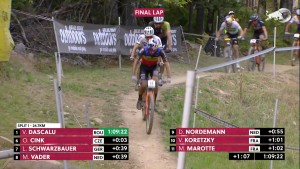 Blevins wins at home and takes the victory in the 2021 Snowshoe XCO World Cup