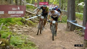 Blevins wins at home and takes the victory in the 2021 Snowshoe XCO World Cup
