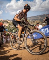 The Canyon Lux with which Andreas Seewald won the 2021 XCM World Championships