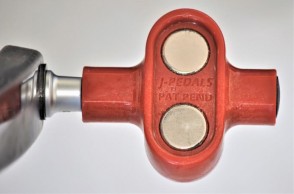 J-Pedals easy release clipless, magnetic and modular pedals