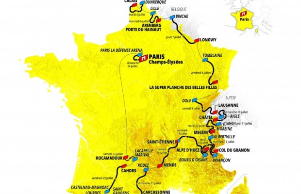 Percurso e etapas do Tour de France 2022: "É um Tour muito completo"