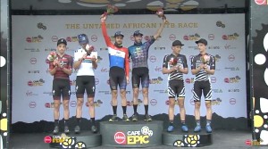 Hans Becking and José Días of Buff Scott win stage 4 of the Cape Epic 2021
