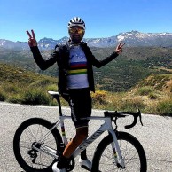 Who is the cyclist with most followers on social media?