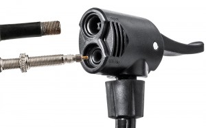 válvula Presta y válvula Schrader bomba