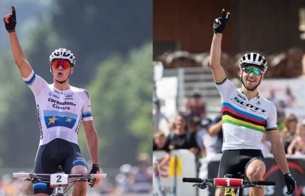 Nino Schurter vs Mathieu van der Poel: compare os melhores ciclistas com o novo MTBDATA