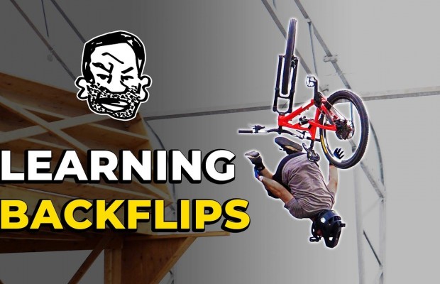 Así se aprende a realizar un backflip en mountain bike