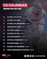 Este será el calendario de ciclocross de Van der Poel para la temporada 2021-22