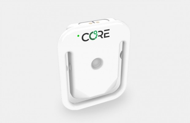 O sensor de temperatura corporal que alguns ciclistas estão usando em Tóquio