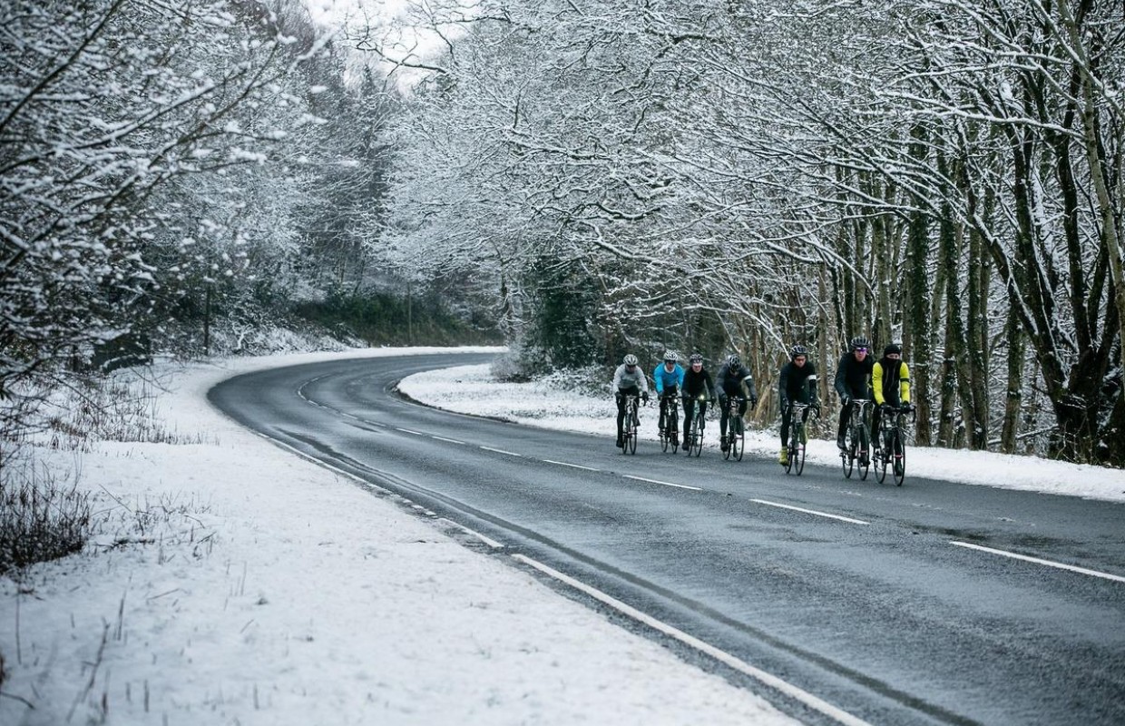 Rapha Festive 500: From Christmas Eve to New Year's Eve. Eight days. 500 km. Are you up to it?