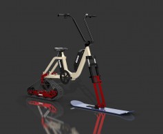 ENVO Flex: la eBike para nieve modular